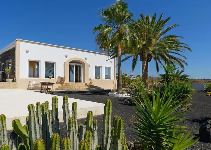 וילה Casa Atlantico -puerto Calero Lanzarote. Piscina *